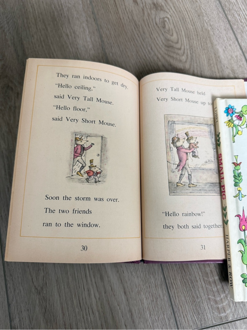 Vintage “Small Pig” & “Mouse Tales” Two Book Set by Arnold Lobel - Picture 5 of 6